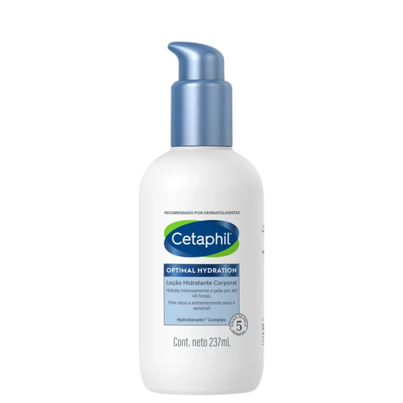Cetaphil Optimal Hydration com Ácido Hialurônico - Loção Hidratante Corporal 237ml